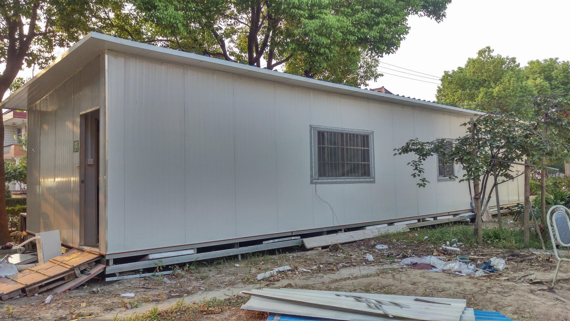 安装活动板房 工地临时住房 彩钢板活动房