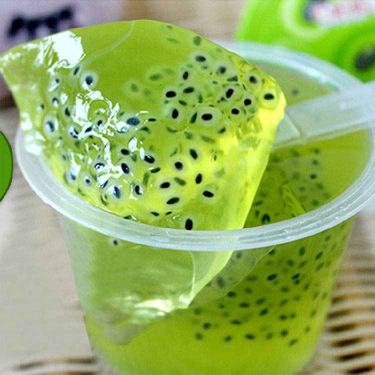 巧妈妈奇异果果冻果汁 果町新语零食品小吃125g批发 零食一件代发