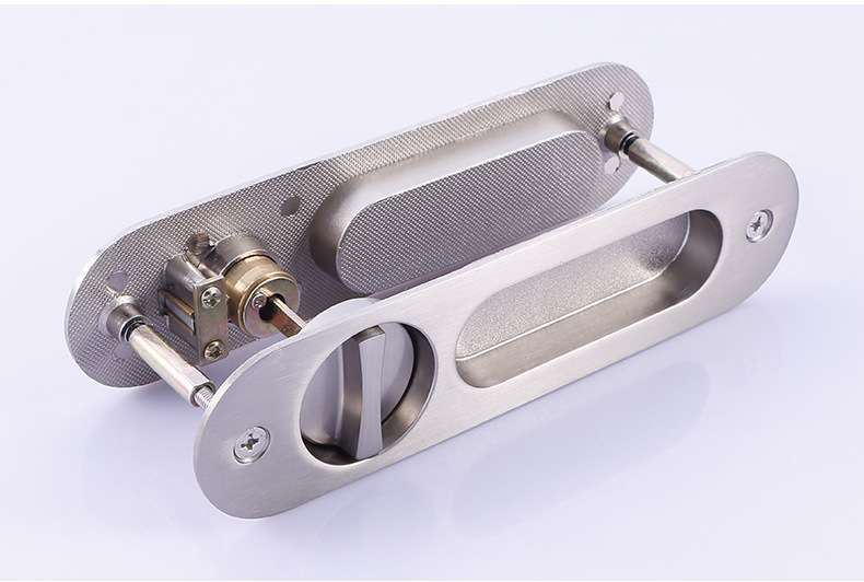 移门锁系列 卫生间浴室锌合金推拉移门锁 实木门安全推拉门锁厂家