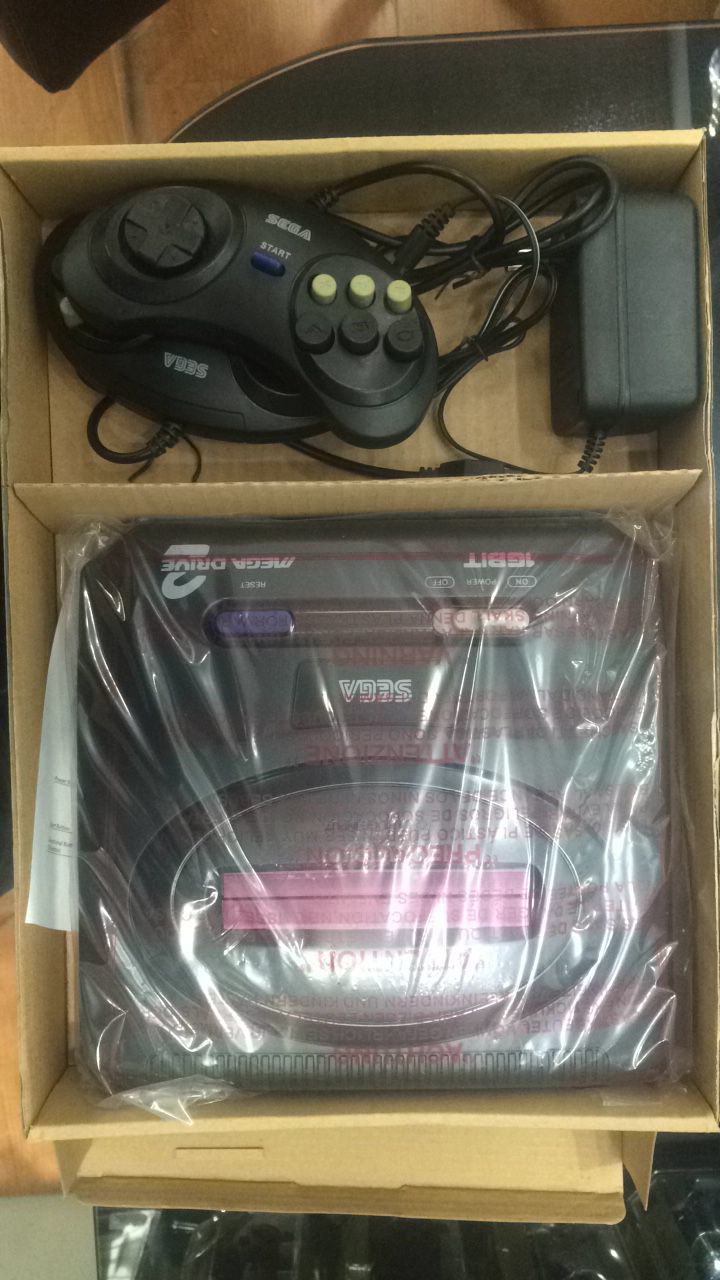 sega世嘉游戏主机 md主机 sega 16位世嘉游戏机