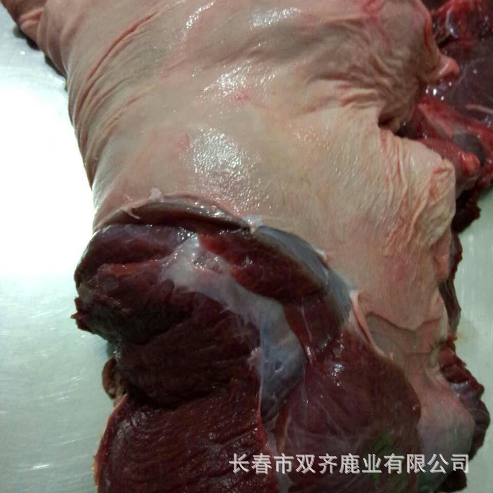 自家鹿场直销梅花鹿鹿肉 新鲜带皮鹿肉 鹿皮楠 一件代发