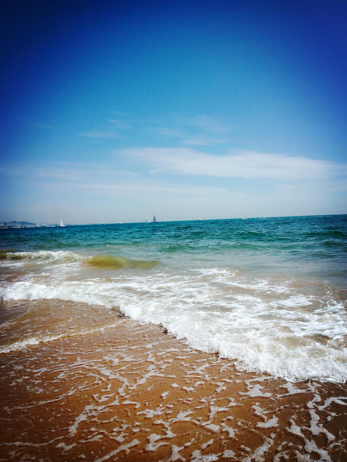 大7suv第二站日照,大海里藏着诗和远方!