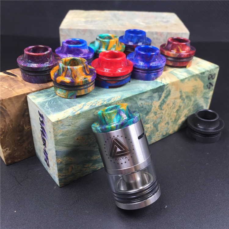 电子烟新品烟嘴 环氧树脂吸嘴 limitless rdta无极限滴嘴 防高温