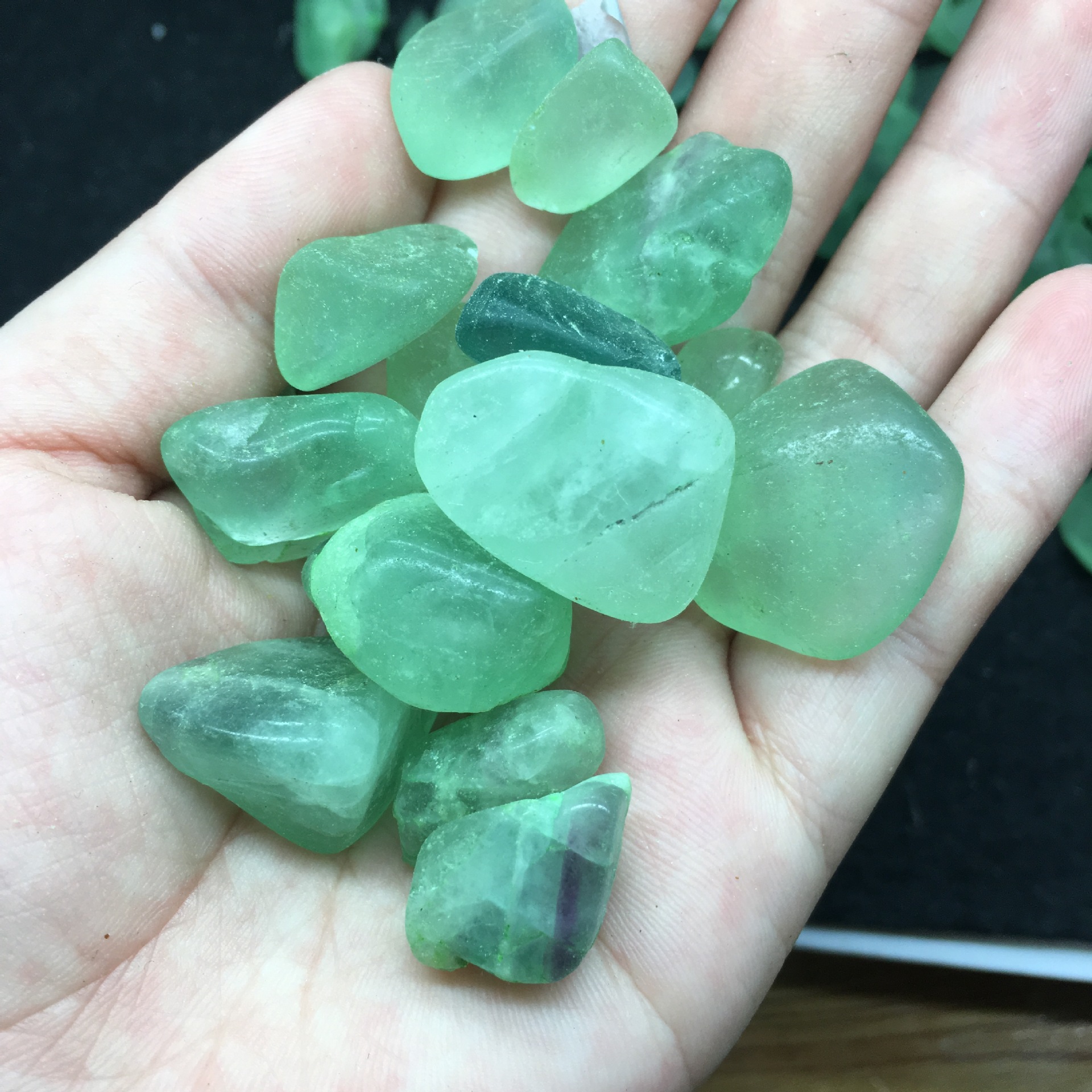 东海天然萤石大块碎石,鱼缸花盆装饰装潢,diy