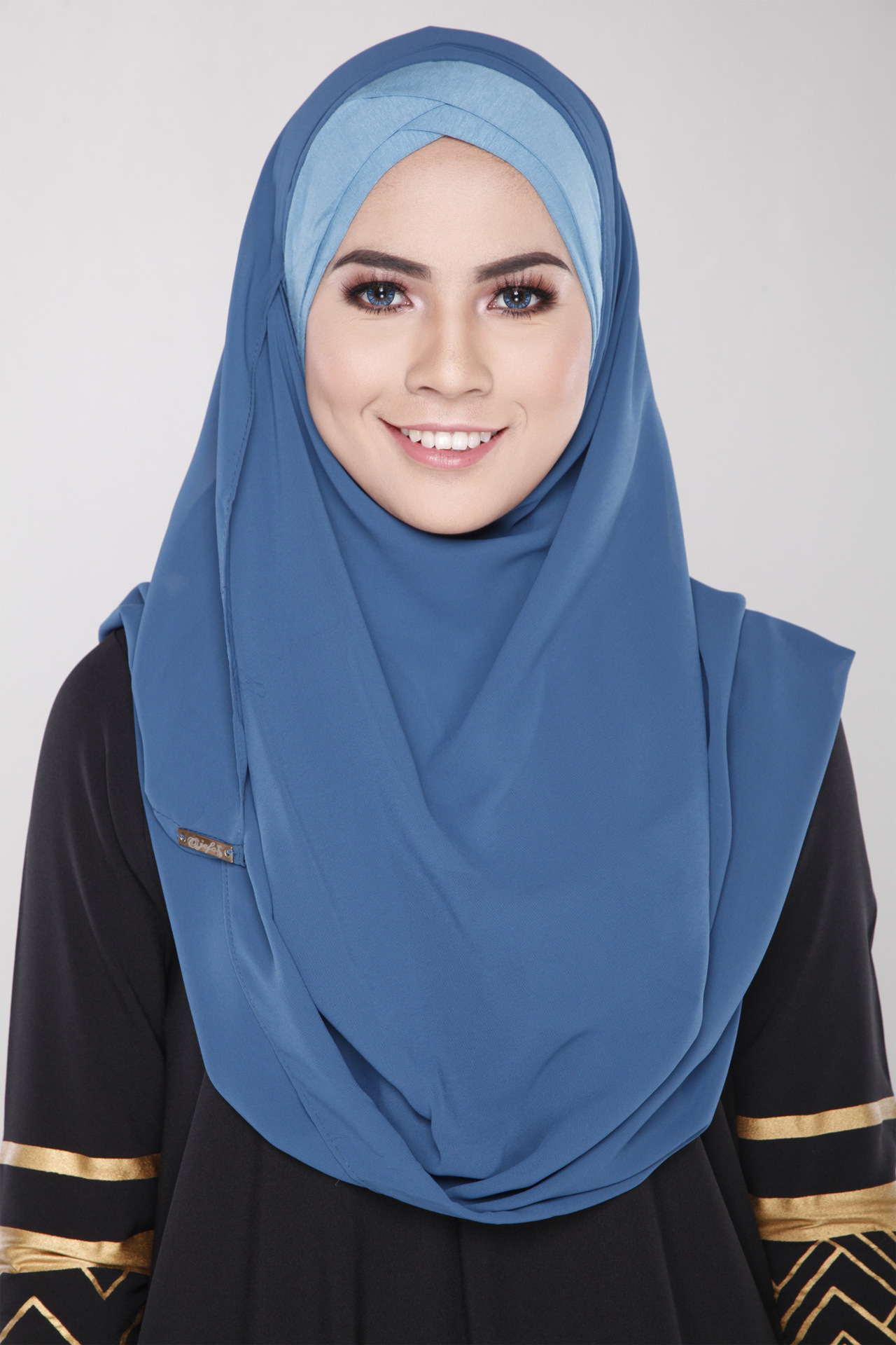 庄重之美~穆斯林女百搭头巾方便盖头纱巾