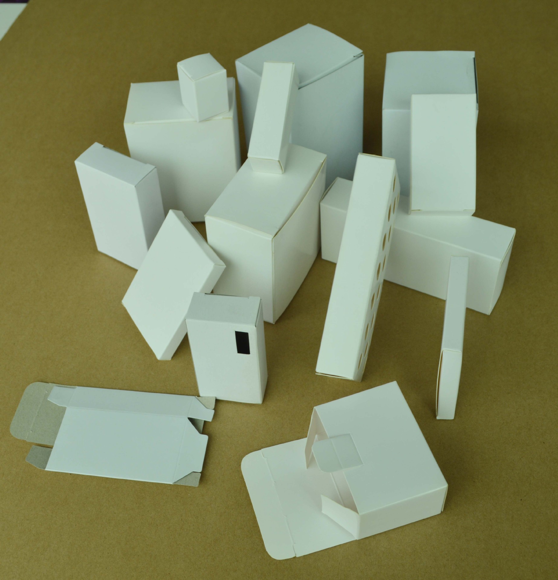 专业供应质优价廉白盒包装 瓦楞包装白盒 扣底白盒 双面滑白盒