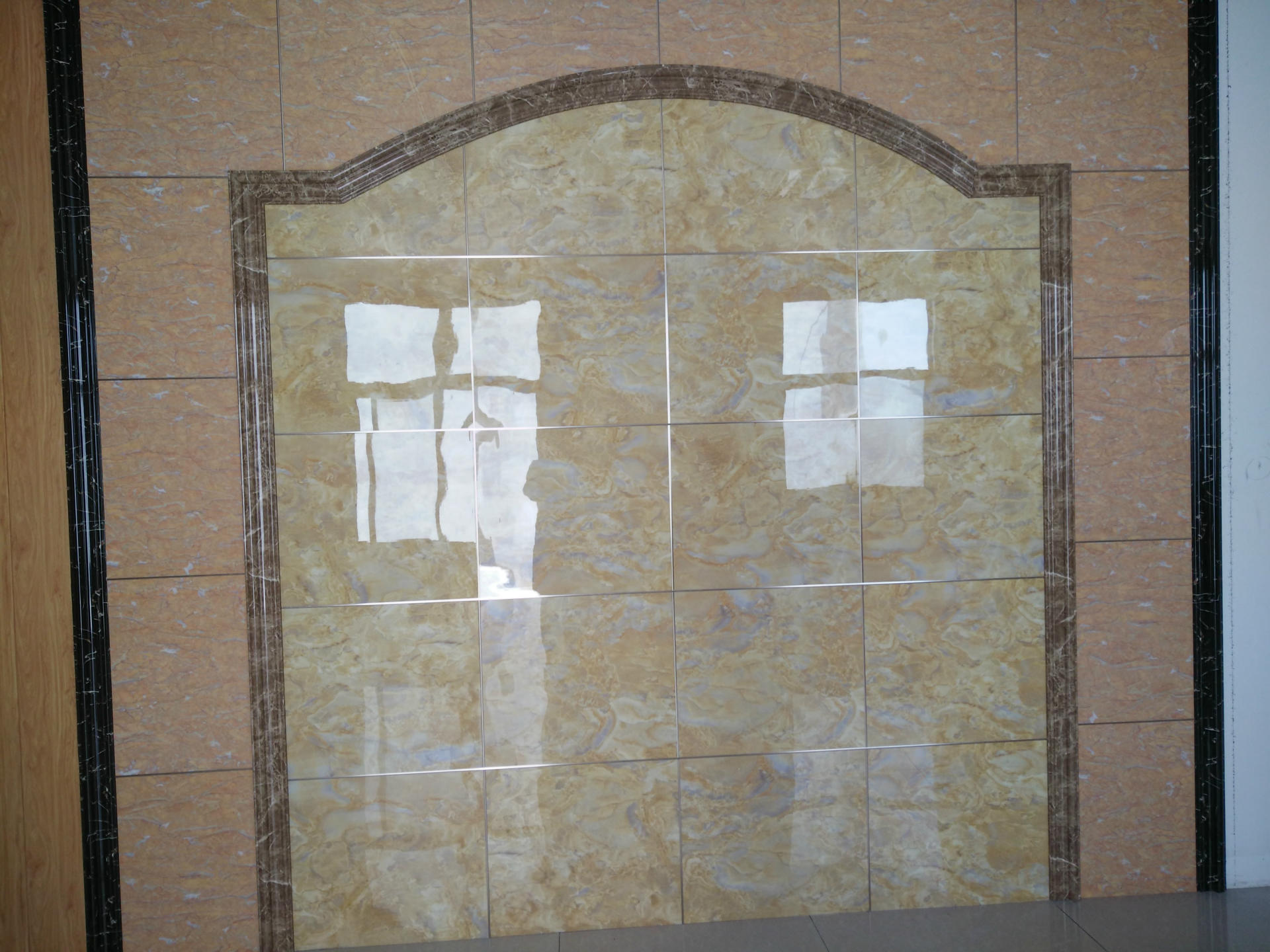 防火防潮高光uv板仿大理石装饰面板/uvp集成墙板/pvc石塑饰面板