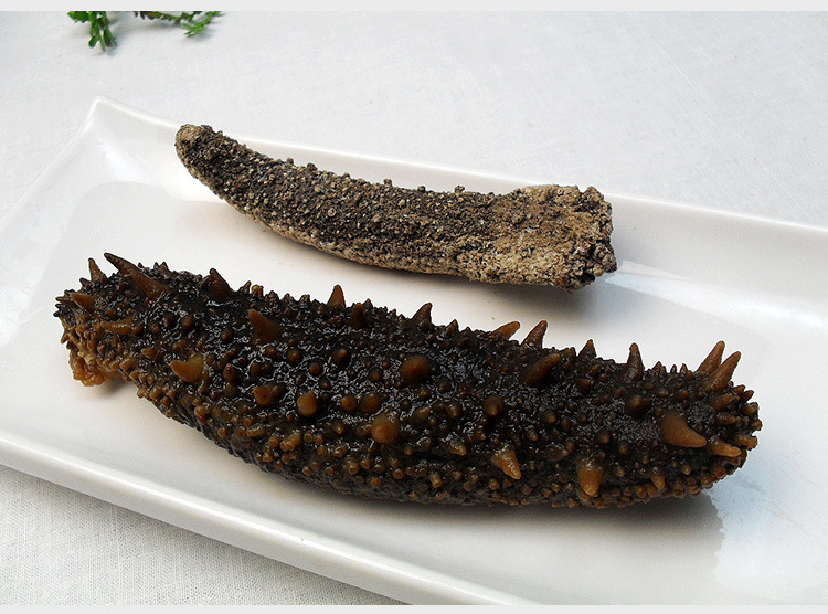 aa级淡干美国加拿大海参阿拉斯加红参10头海鲜干货1520厘米长