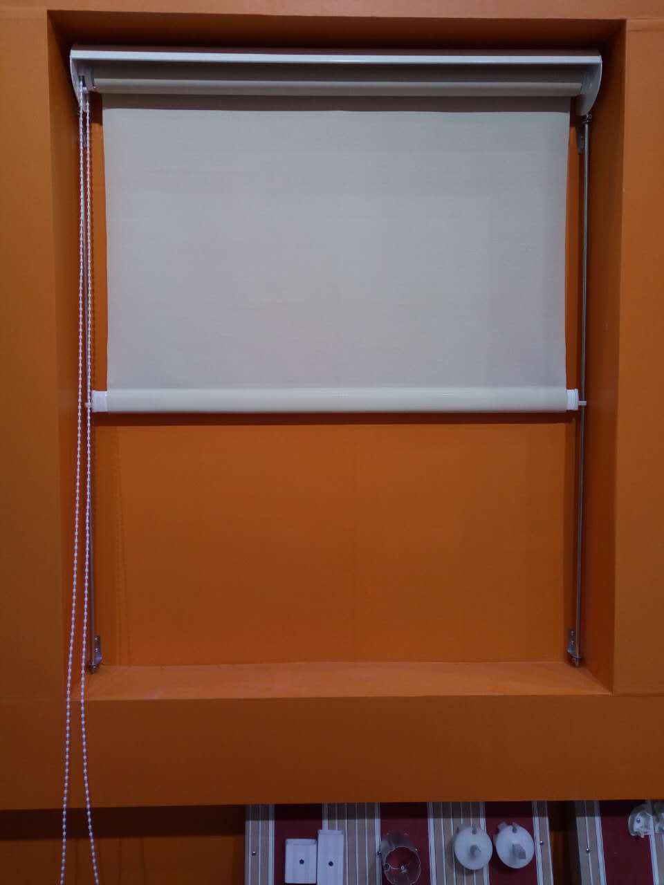 厂家直销 户内外窗户阳台遮阳抗风型卷帘窗防尘防紫外线抗风布帘