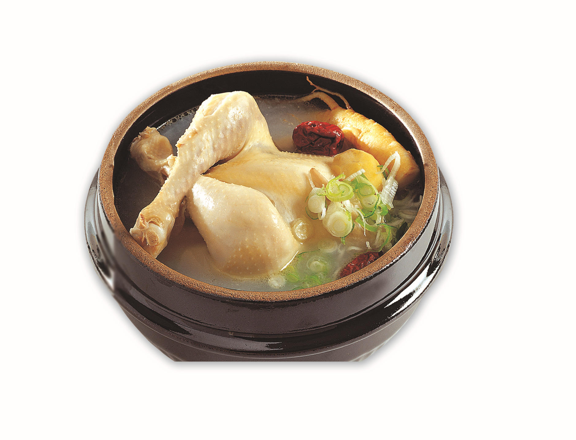 韩式参汤鸡速食汤 韩式参鸡汤 即食人参鸡汤圣奥速食汤