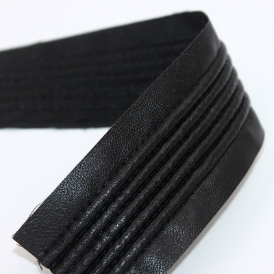 服装辅料特种车花样高档皮裤腰里服装织带压花捆条花边打条匹绣