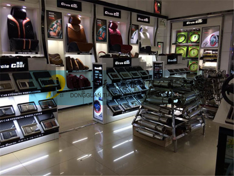 精品汽车坐垫展示架汽车用品展柜 汽车座椅模型展架4s店货架