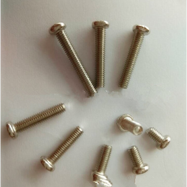 大量现货供应pm系列铁的圆头机械牙m3螺丝