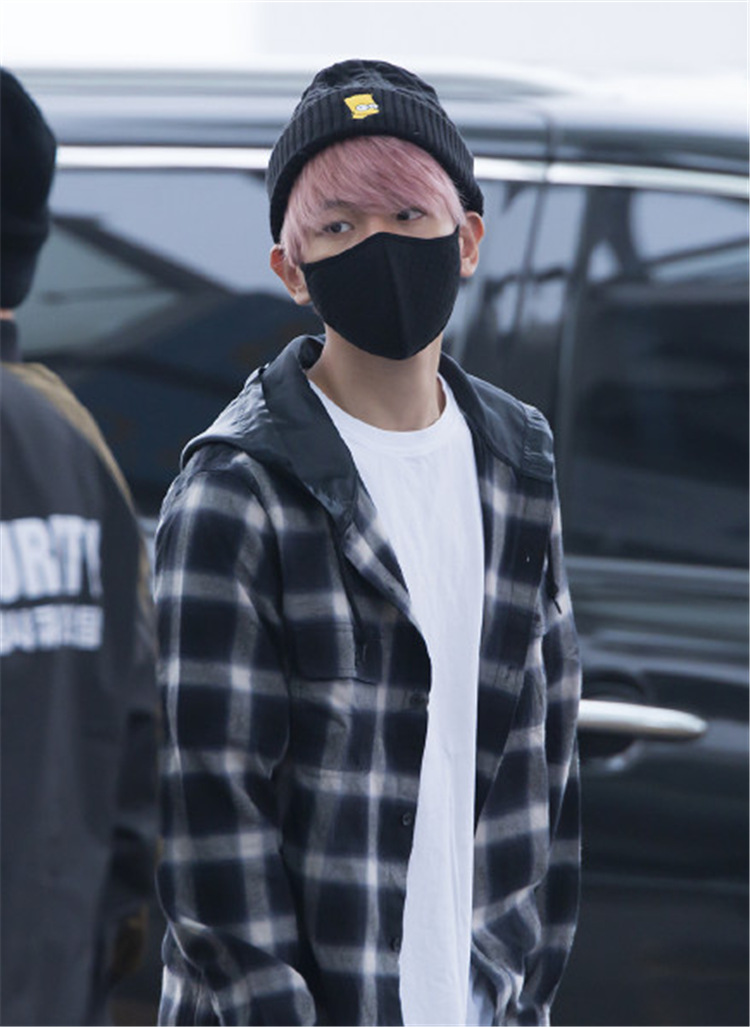 潮牌辛普森秋天冬冷帽鹿晗伯贤同款针织套头毛线帽子加绒加厚麻