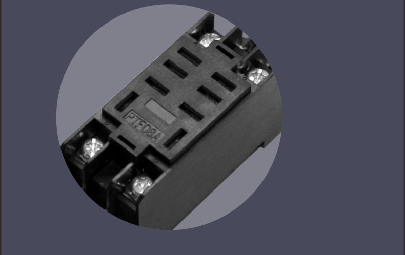 小型继电器底座pyf08a适合my2nj两开两闭hh52p h3y-2 8脚底座批发