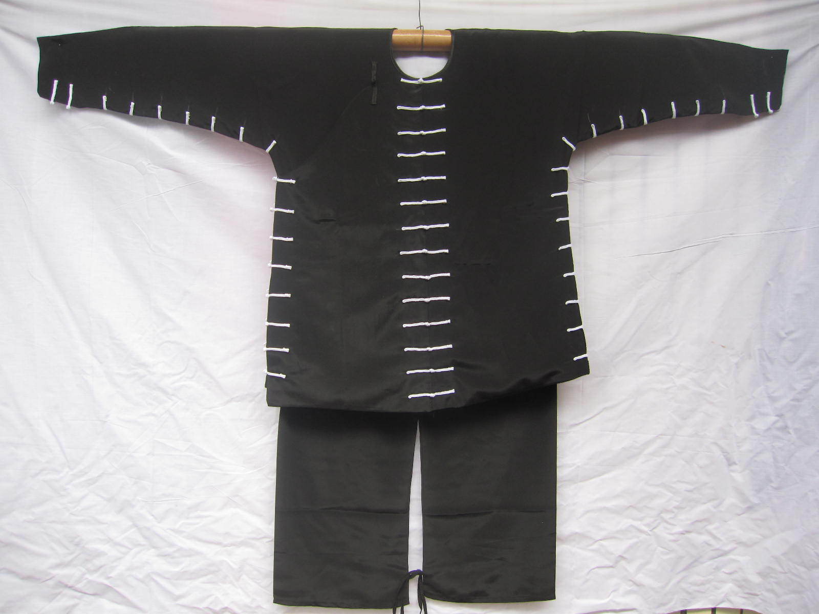 武松打虎服黑色武打衣武生衣服夜行衣杂役服
