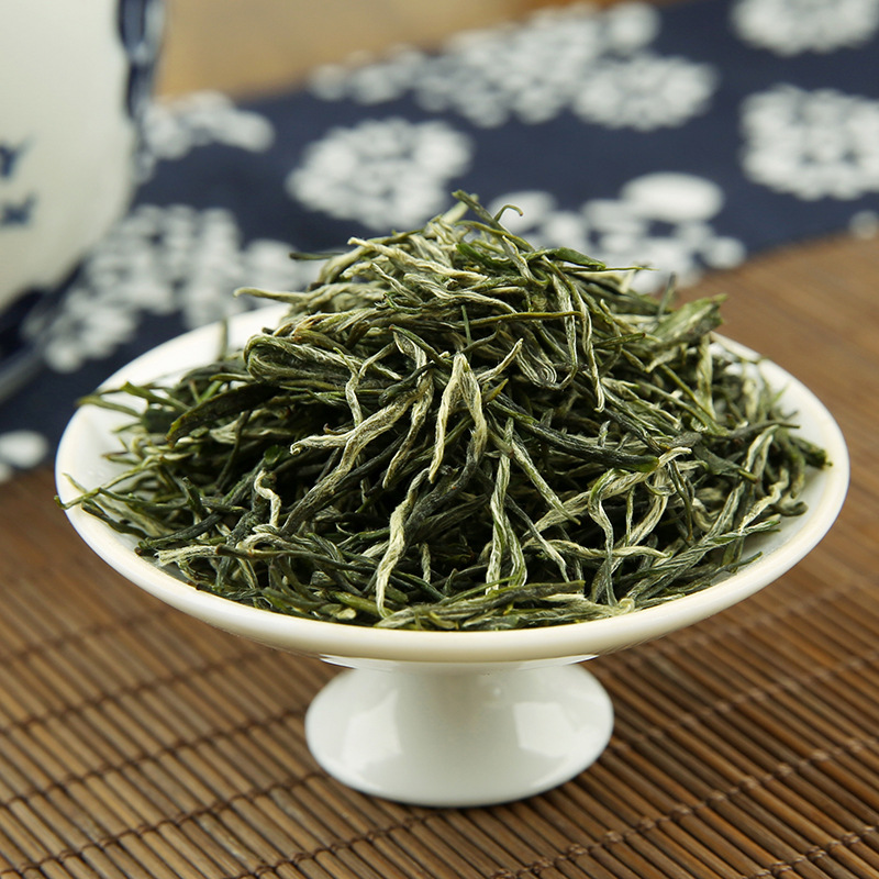 四川新茶 青城山明前 直条绿毛峰 厂家批发直销 50g散装