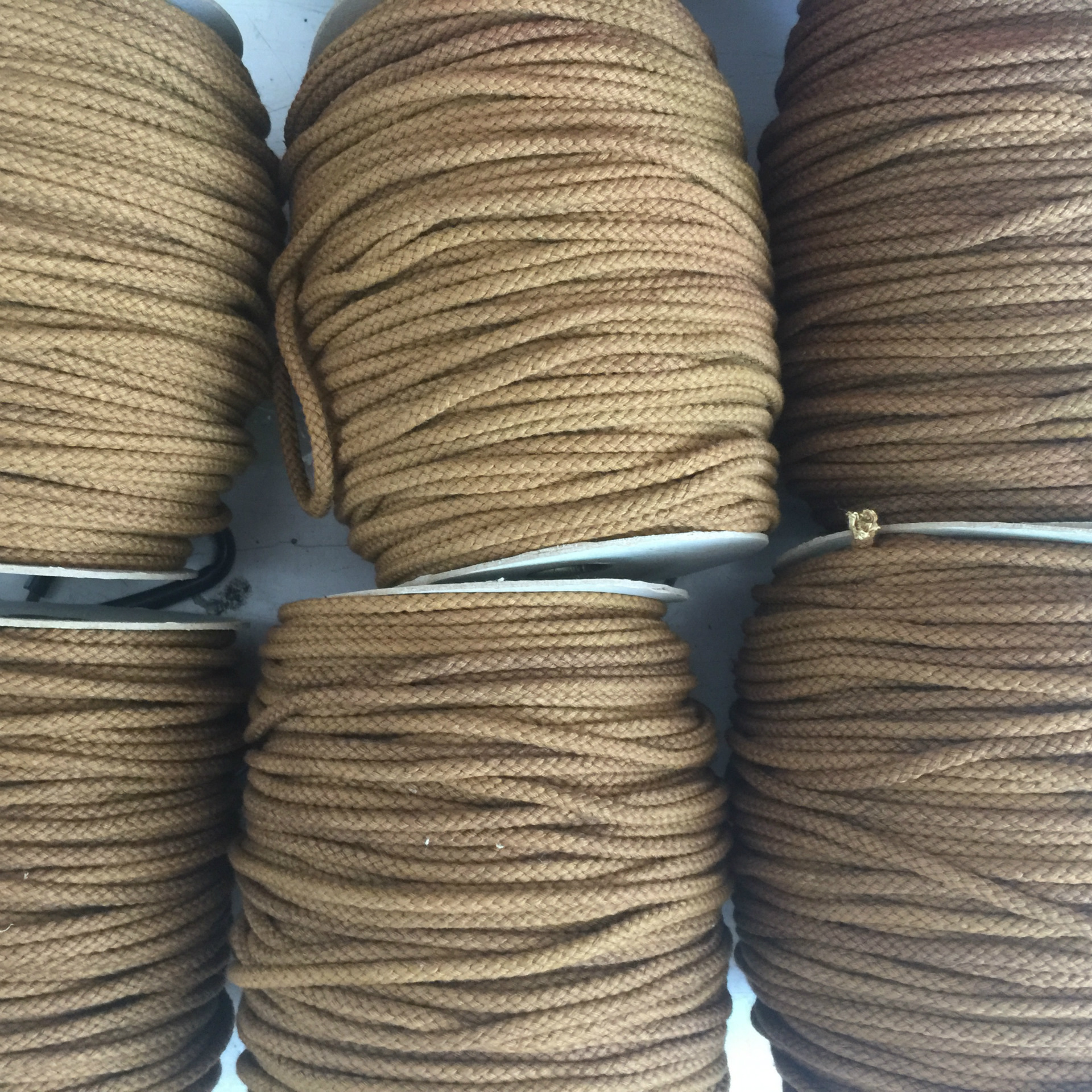 厂家供应各种彩色棉绳 棉织带 尼龙绳带