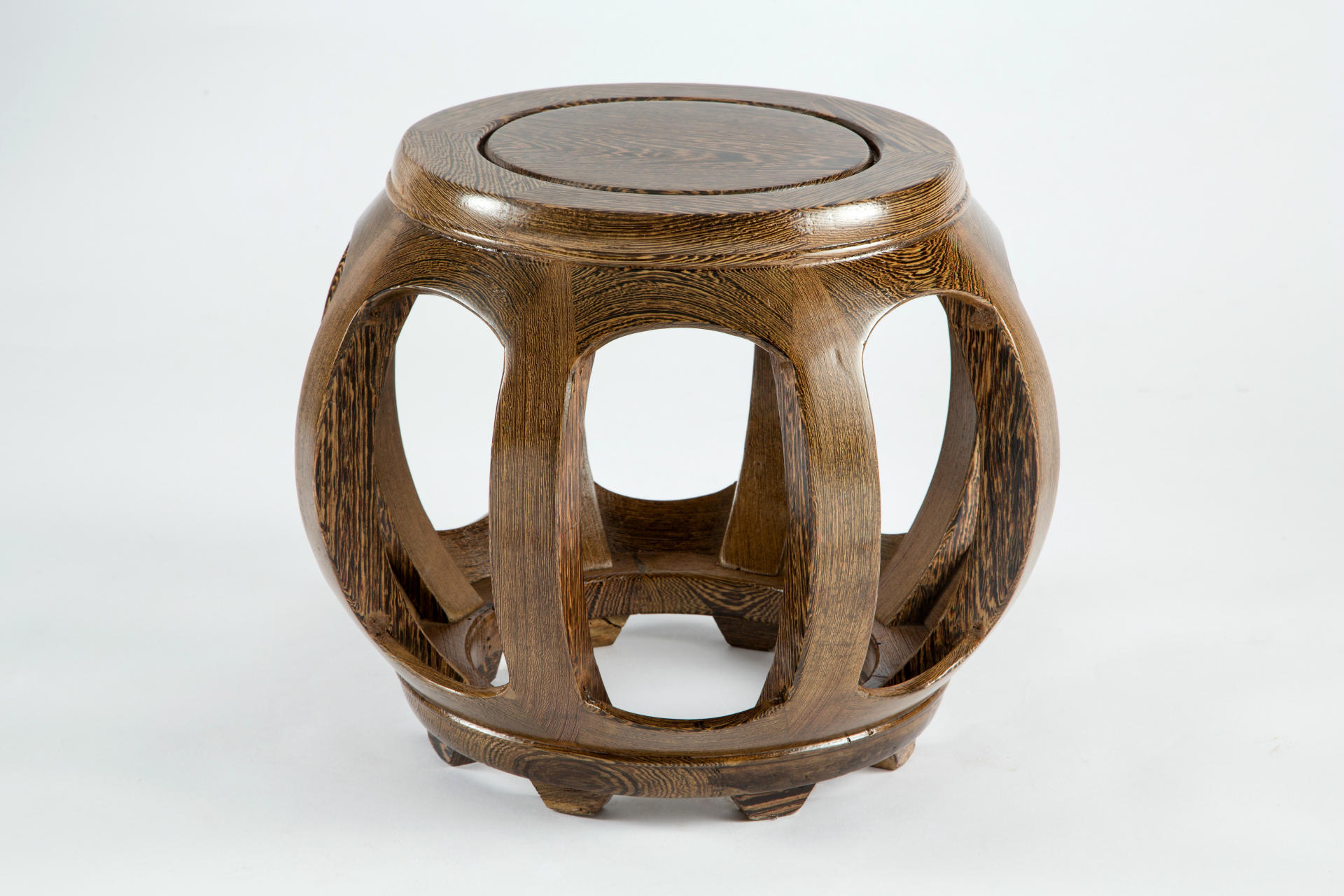 古典红木家具批发 鸡翅木家用矮圆凳 实木简约仿古儿童小凳子 j11