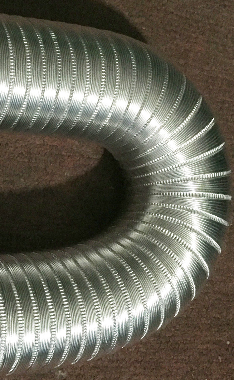 批发定制铝合金高温风管 销售热水器铝合金排风管 中央空调排气管