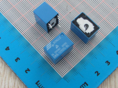 4100 松乐继电器 12v srs-12vdc-sl 六脚 全新原装正品