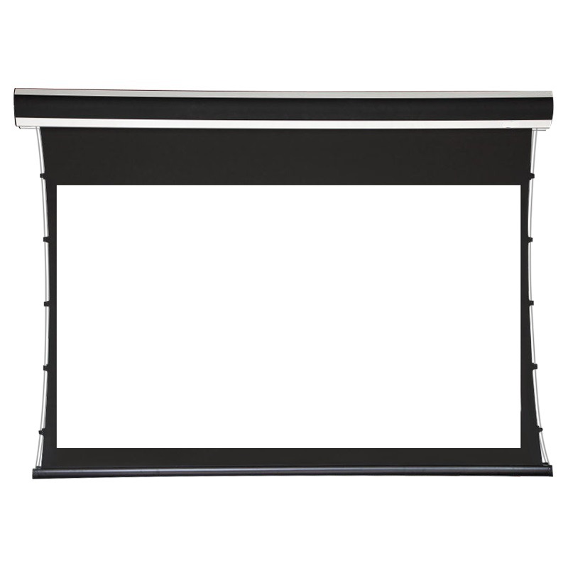 豪华电动拉线幕布100寸16:9思达热销 高端商用家用投影幕可定制