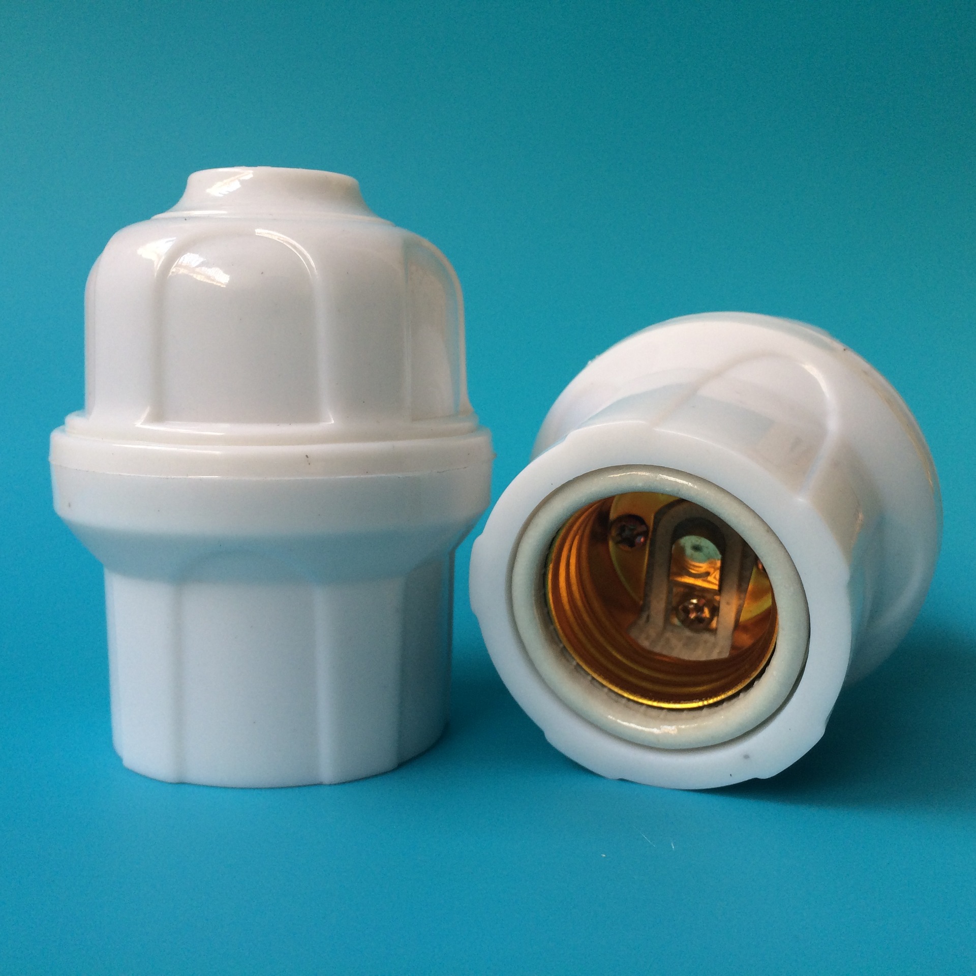 e27陶瓷灯头 螺口灯头灯座 全包陶瓷灯座 悬吊灯头 型号094