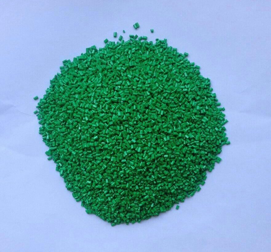 永亮厂家生产高分散,易着色pet明绿功能色母粒 用于吸塑包装产品