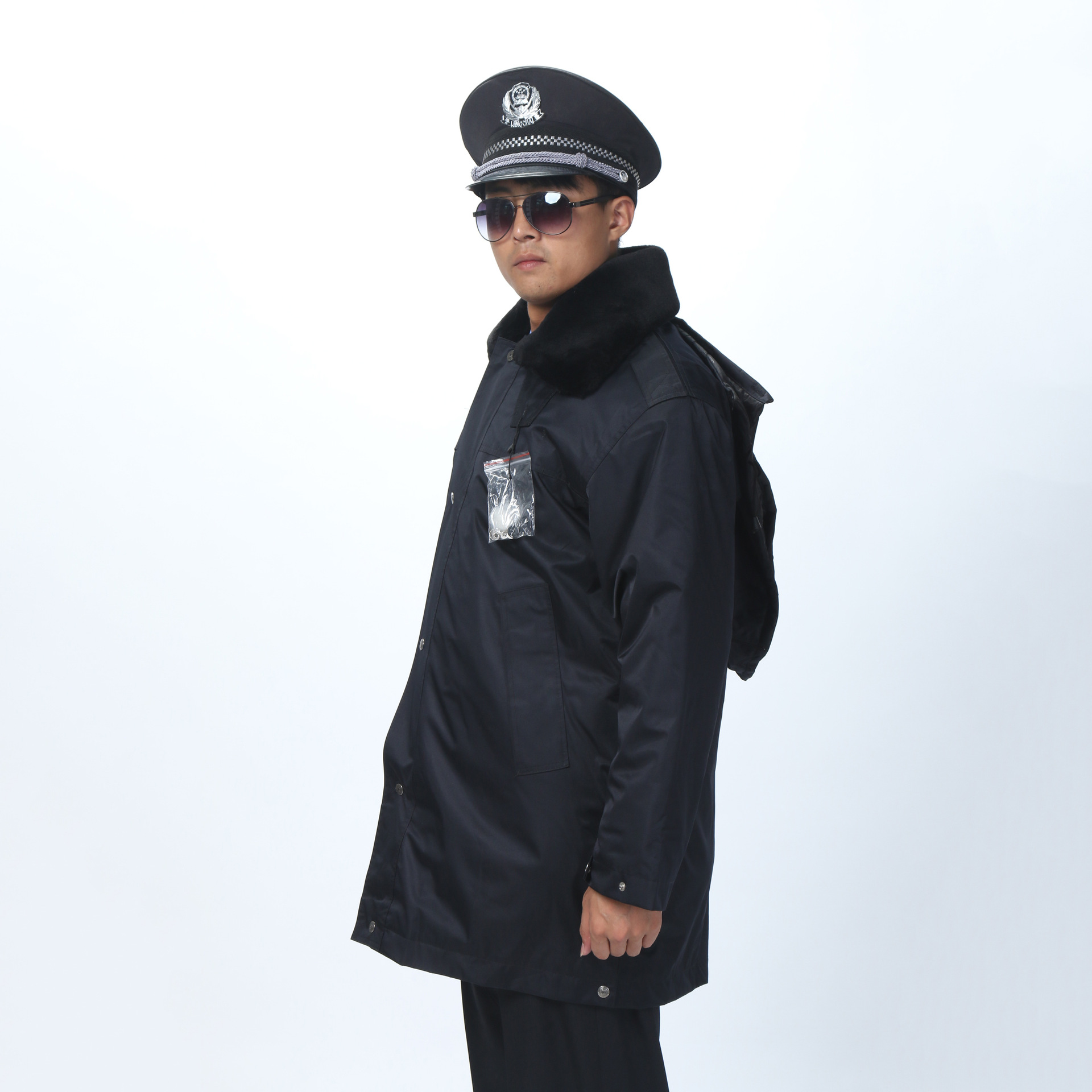 新式保安服冬执勤服防水服军训大衣多功能大衣防寒服新款保安棉衣