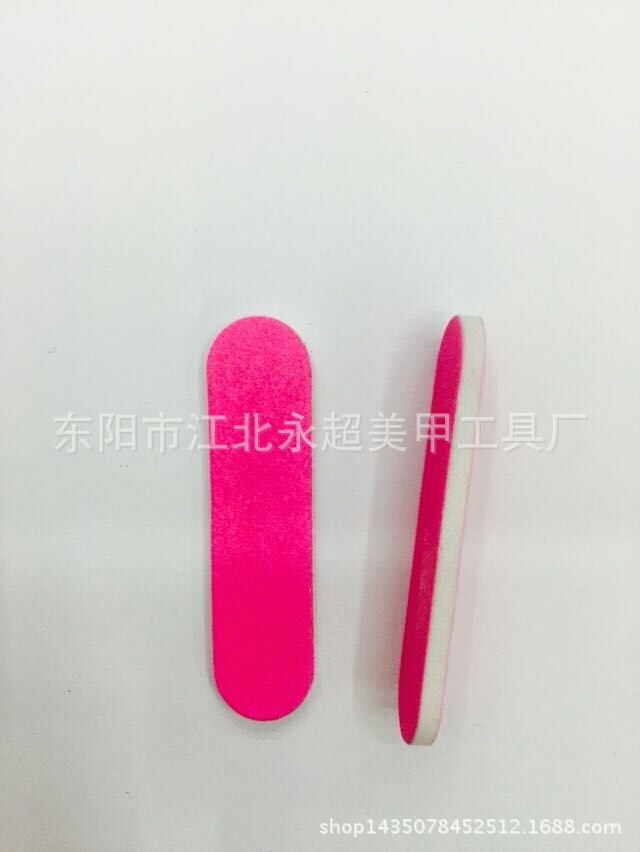 Manicure Implement Color Nail File Disposable Sandpaper File Color Manicure Implement Polishing Nail Beauty Tools