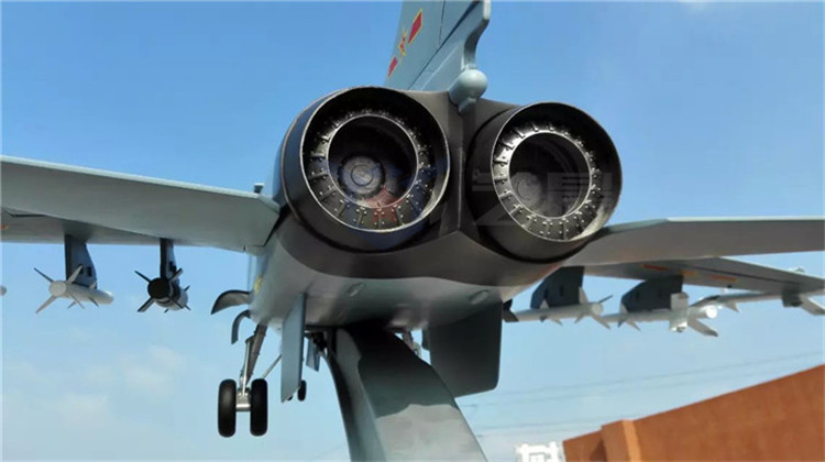 空军海军jh7飞豹歼击轰炸机 fbc1飞机军事模型 歼轰7飞机展品