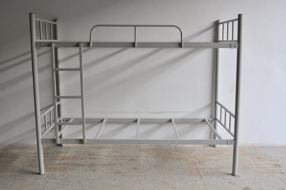 厂家批发学生公寓员工宿舍上下铺铁床 学校双层铁架床限时优惠