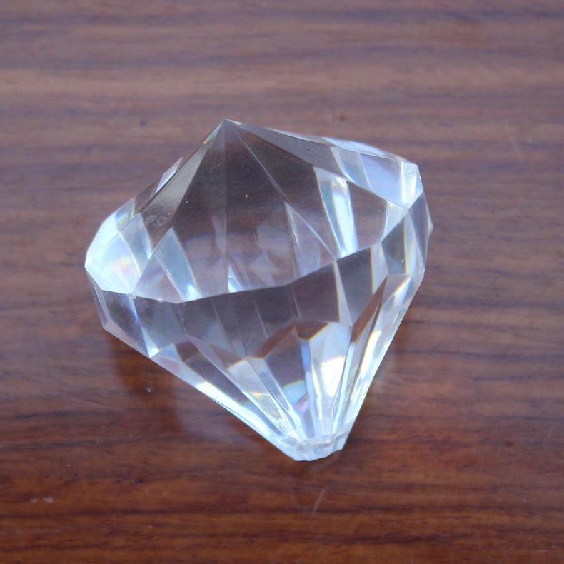 亚克力注塑30mm钻石球 灯饰配件钻石球 挂件吊坠工艺品配件钻石球