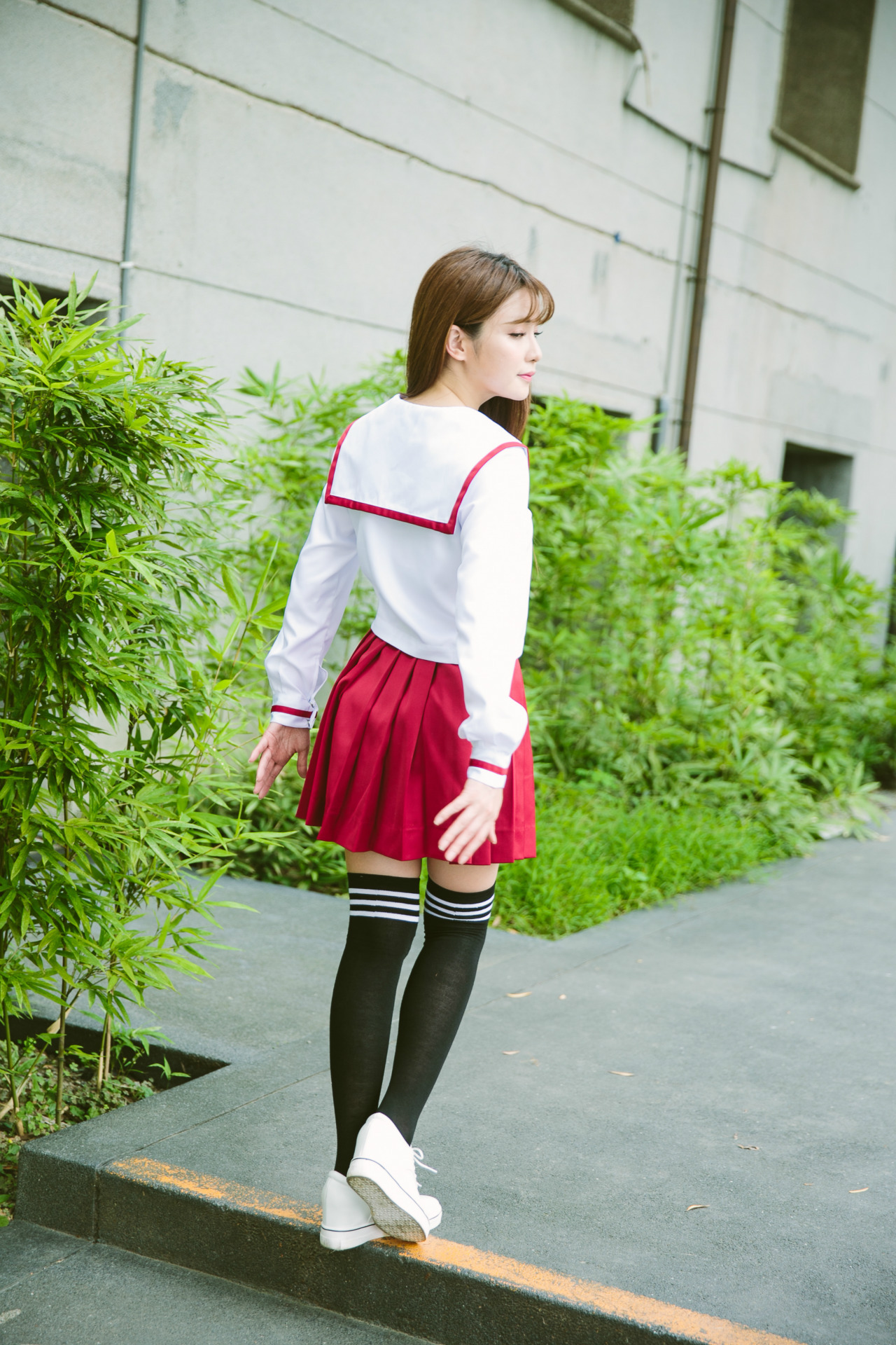 学院风水手服女高日系校班服长袖软妹jk制服百褶裙学生演出服668h