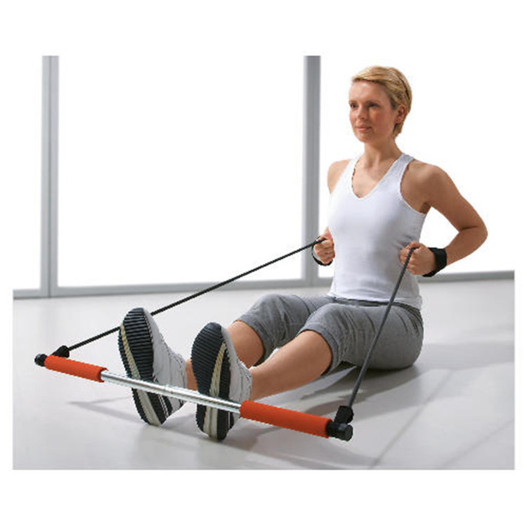 多功能瑜伽拉力绳拉力器弹力绳普拉提拉力健身棒