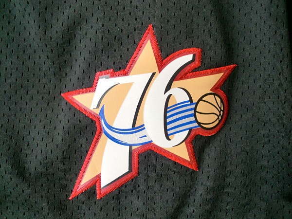 现货批发篮球球衣 76队艾弗森 复古网眼篮球短裤 休闲运动裤