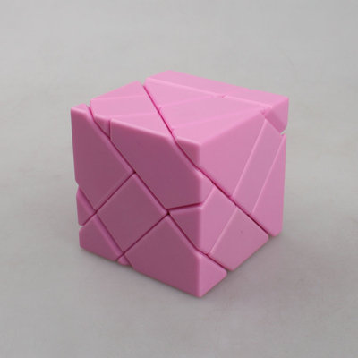 【方寸 鬼魔 粉色】 3x3x3 ghost cube 粉底3阶鬼魔 三阶异形魔方