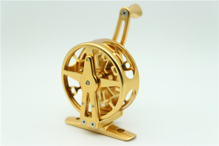 速比自动排线轮倍速轮绕线轮飞钓轮前打轮金属渔线轮鱼轮批发