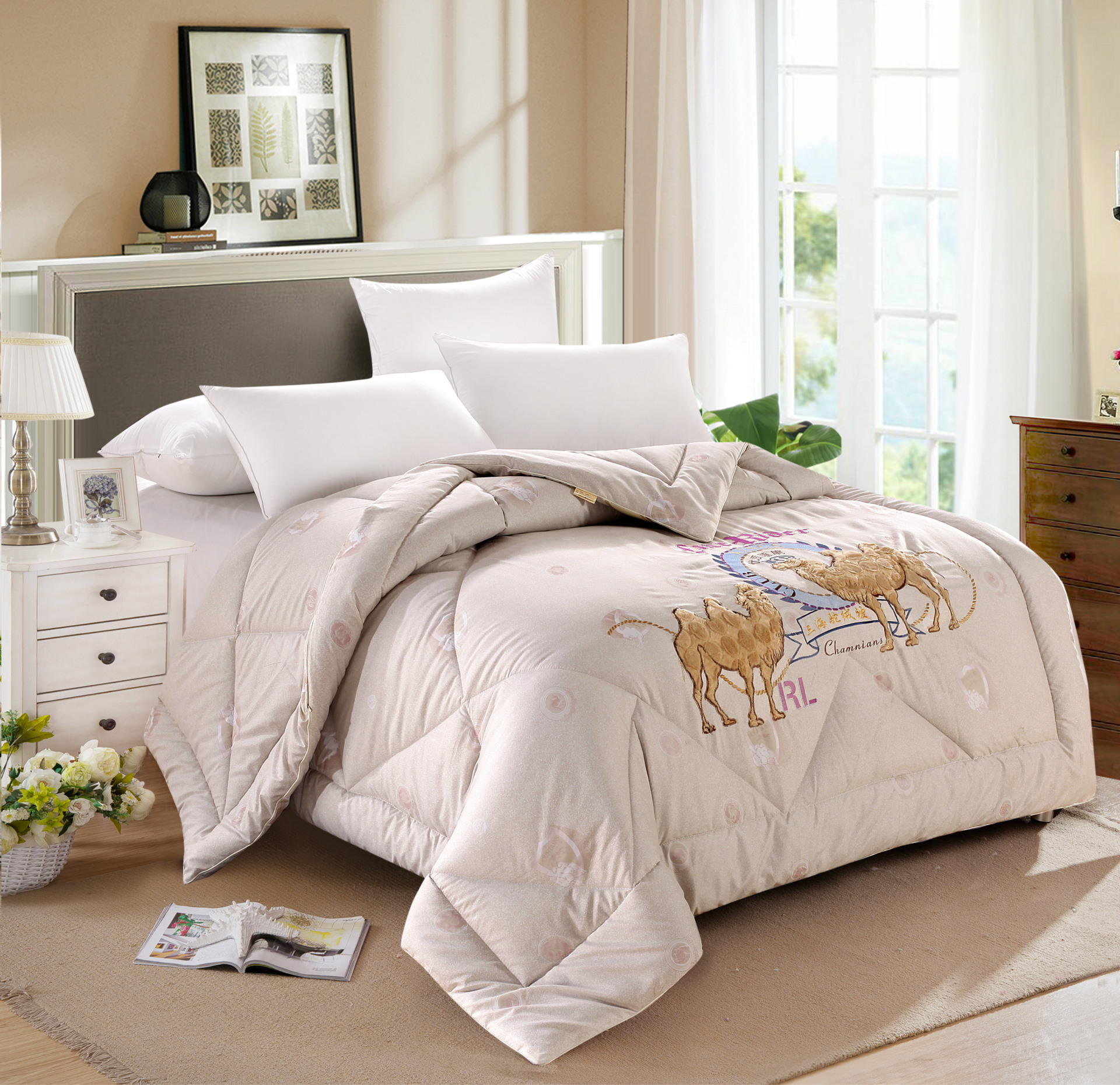 批发羊绒被 福韵莱羊绒被 被芯