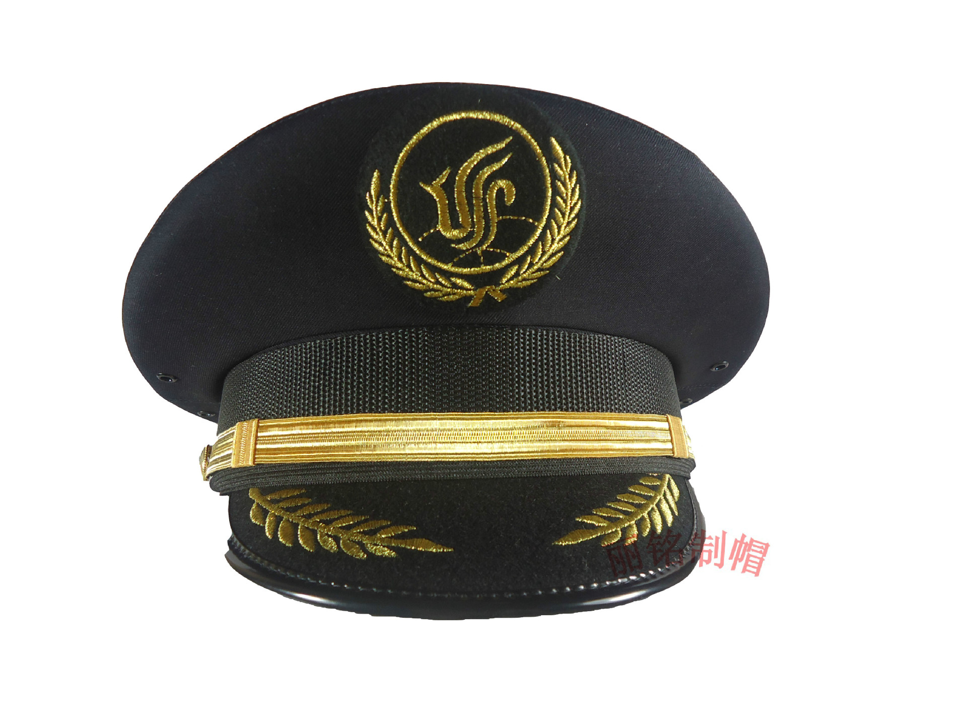 国航大盖帽 机师帽 保安帽 男女通用帽子 南航 海航机长帽成人帽