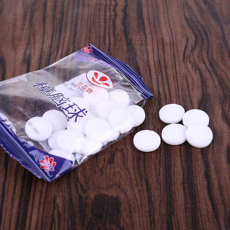 现货一元店樟脑丸防蛀驱虫蟑螂樟脑球 防潮除异味厂家直销批发