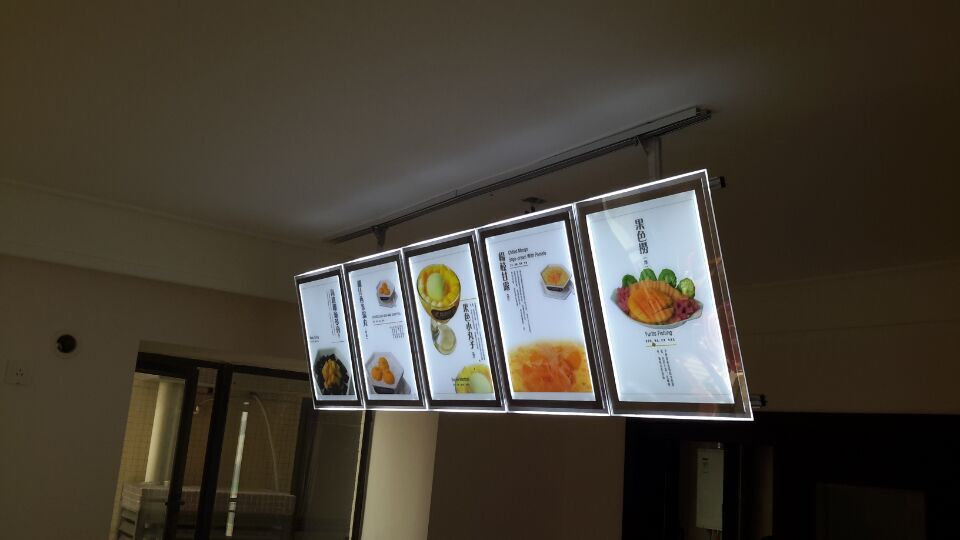 高亮餐饮灯箱,奶茶店灯箱,led高端点餐灯箱