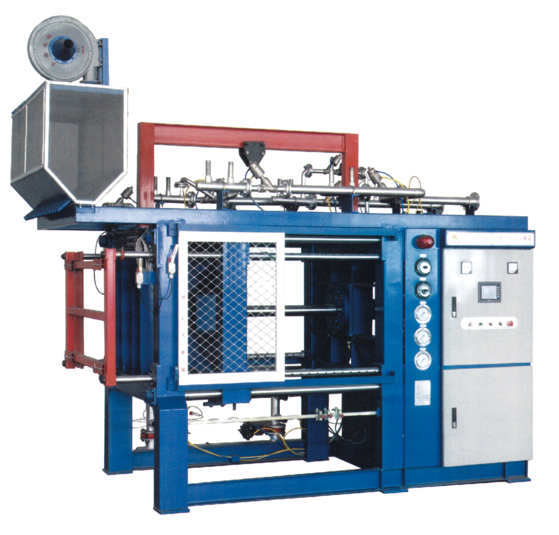 塑料机械,泡沫成型机 psza120自动成型机|佛山汇莱机械