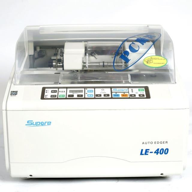 雄博le-400磨片机pc树脂玻璃镜片加工设备眼镜店镜片磨边机海通