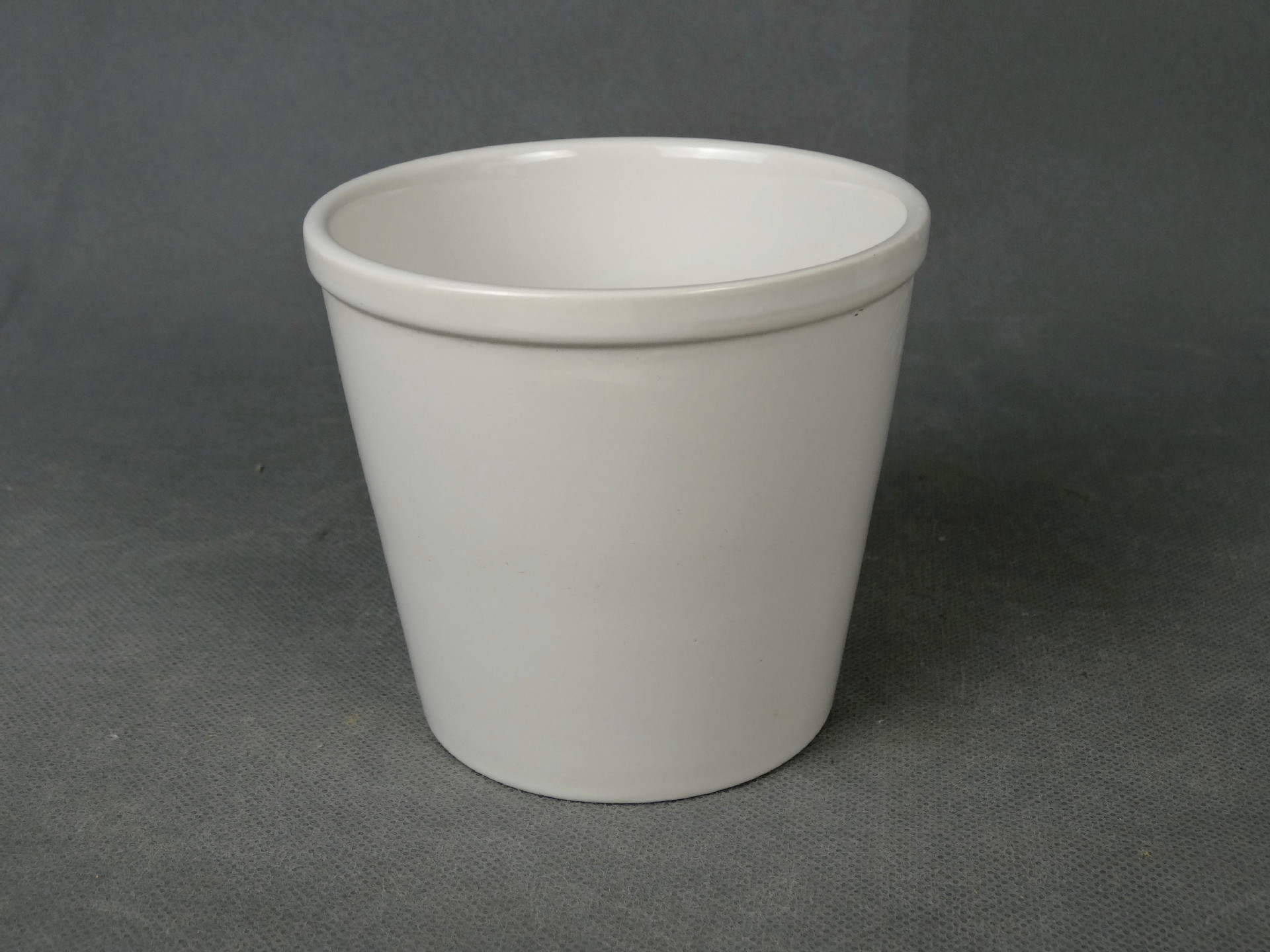 生产批发kcxc 白色简约陶瓷花盆陶瓷多肉花盆家庭园艺