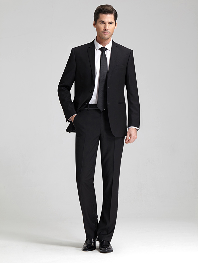 2016春季西装订做西服套装韩版休闲装订做中**商务西装订.