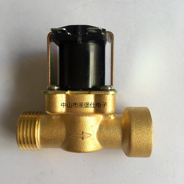 外牙进水内牙出水全铜4分口dn15水控机售水机淋浴房开水机电磁阀