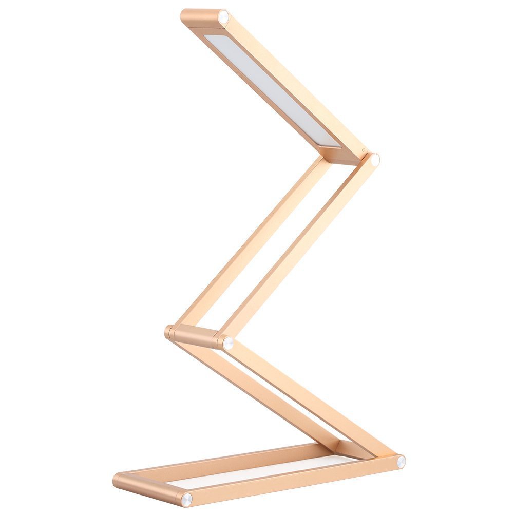 厂家批发折叠充电式led台灯 创意学习卧室学生护眼台灯v5