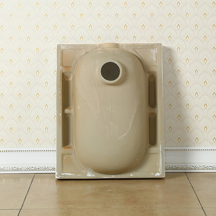 乐见卫浴厂家批发抗污垢蹲便器陶瓷蹲坑洁具防臭飞机工程水箱套装