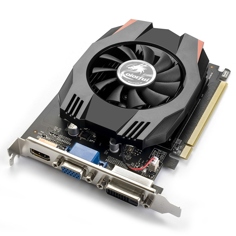 显卡 七彩虹显卡gt710 2g 黄金版 ddr3